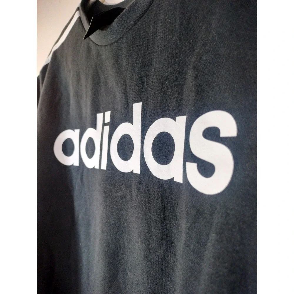 Adidas‎ Essentials 3-Stripes Fleece Crew Sweatshirt Unisex
